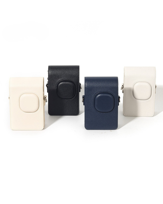 OEM (Generic) Faux Leather Case for Fujifilm Instax Mini LiPlay+ (Beige)