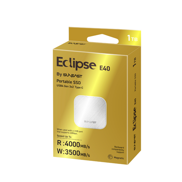 SUNEAST Ecolipse Series MagSafe Portable SSD - 1 TB