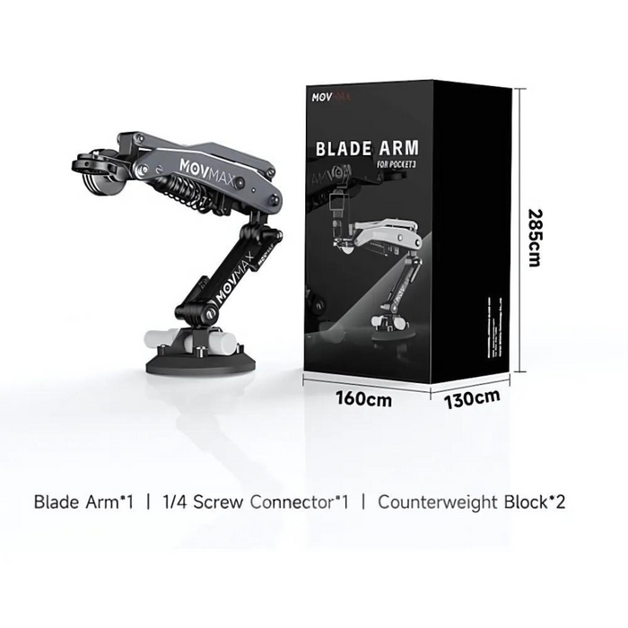 MOVMAX Blade Arm for DJI Pocket 3 & Action Camera