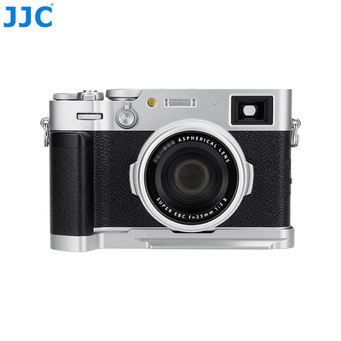 JJC Camera Hand Grip for Fujifilm X100VI (Silver)