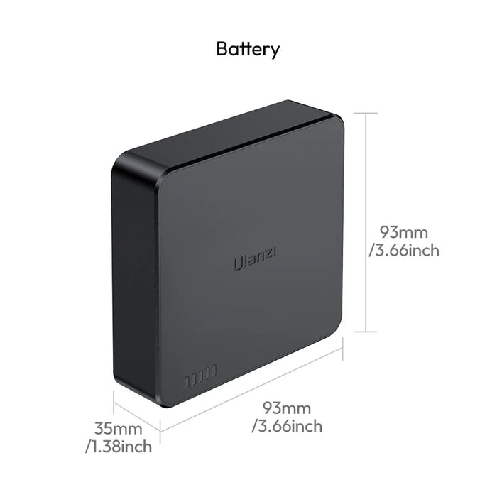 ULANZI P018 Battery Module for EC65 65W Portable Bi-Color LED Video Light