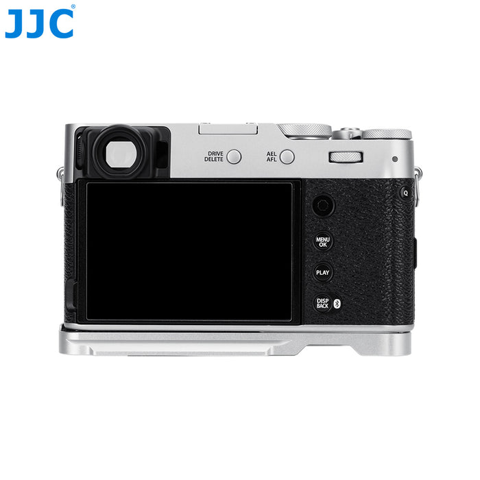 JJC Camera Hand Grip for Fujifilm X100VI (Silver)