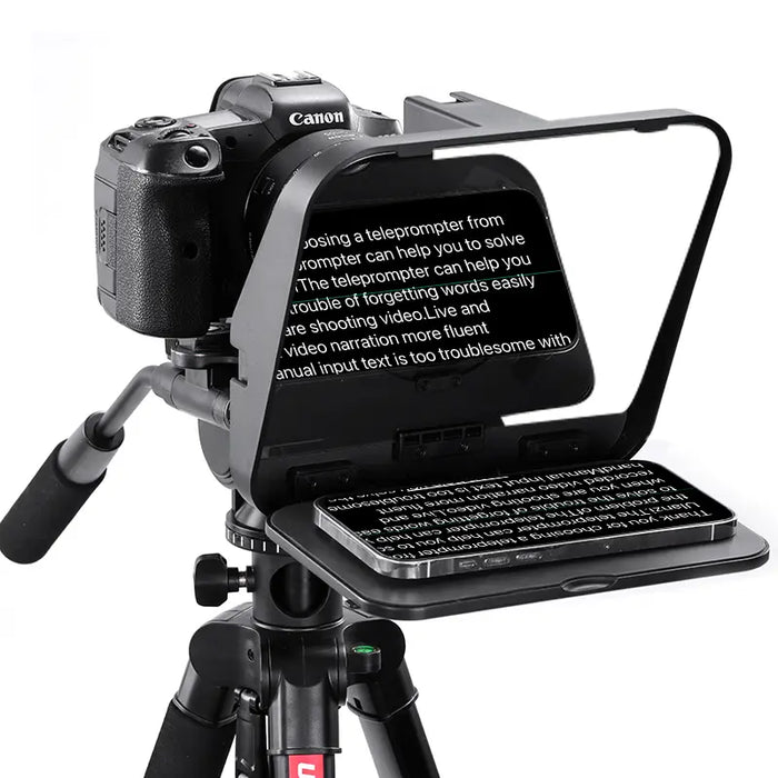 ULANZI RT02 Universal Teleprompter for Tablet & Phone w/ Remote Control (R004GBB1)