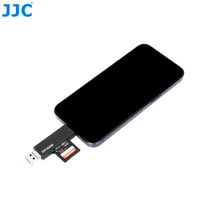 JJC CR-UTC3II USB-C USB-A 3.0 SD Card Reader (SD/TF)
