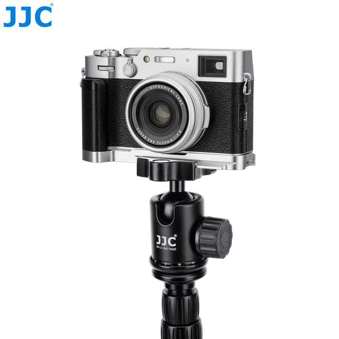 JJC Camera Hand Grip for Fujifilm X100VI (Silver)