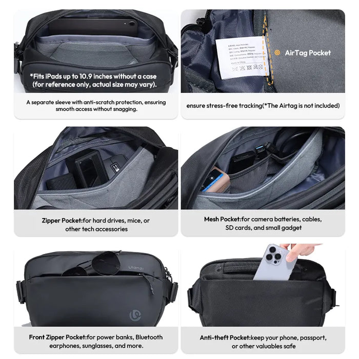 ULANZI PB038 Travel Sling Bag V2