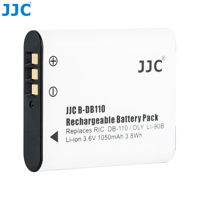 JJC Replacement Battery for Ricoh DB-110, Olympus LI-90B/LI-92B (for Ricoh GR III / IIIx)