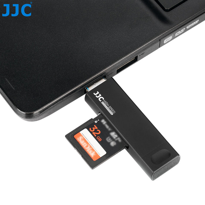 JJC CR-UTC3II USB-C USB-A 3.0 SD Card Reader (SD/TF)