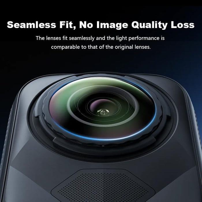 OEM (Generic) INSTA360 X5 Replacement Lens Kit - Double (Red)
