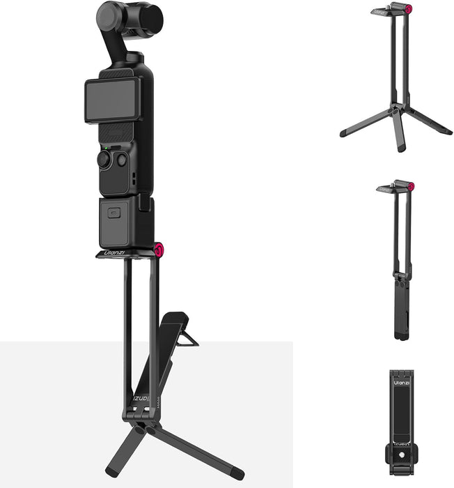 ULANZI MA66 Tripod Quick Release Plate w/ Built in Foldable Tripod for DJI Osmo Pocket 3