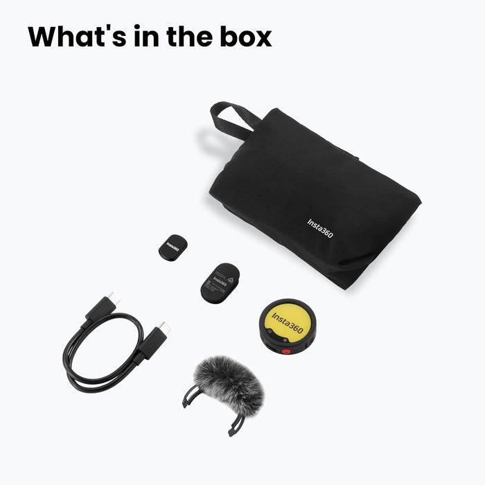 INSTA360 Mic Pro Transmitter (Black)