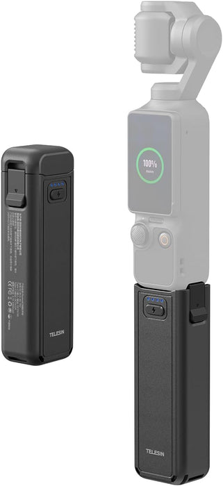 TELESIN Battery Handle for DJI Osmo Pocket 4P/ 4/ 3
