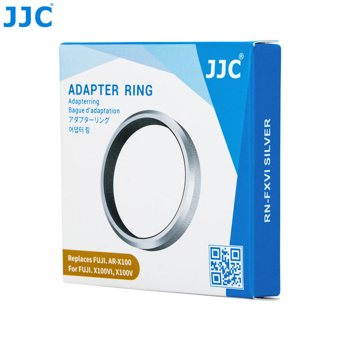JJC Filter Adapter Ring for Fujifilm X100VI (Silver)