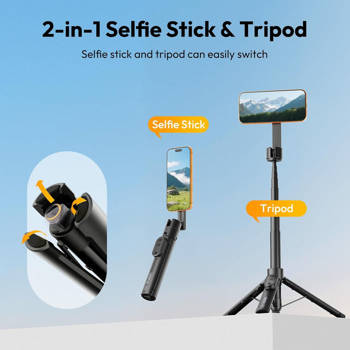 ULANZI SK26 2-in-1 Selfie Stick + Tripod - Magnetic Version