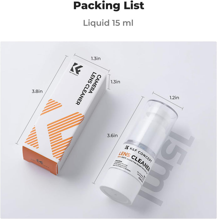 K&F CONCEPT Liquid Cleaning Spray Bottle (15ml)