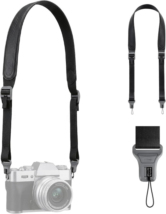 ULANZI CSS1 U-Snap Camera Shoulder Strap (Shadow Black)