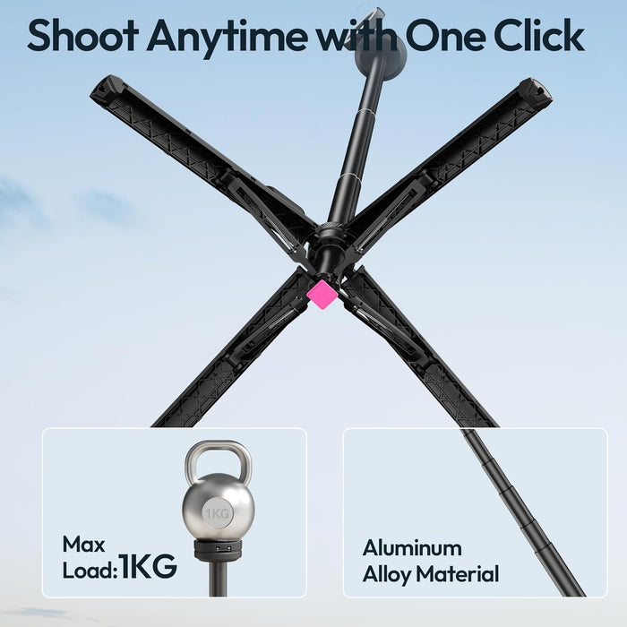 ULANZI MT85 Automatic Phone Tripod - MagSafe (Black)
