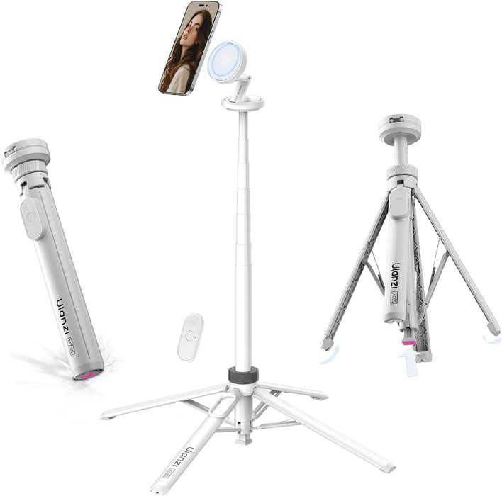 ULANZI MT85 Automatic Phone Tripod - MagSafe (White)