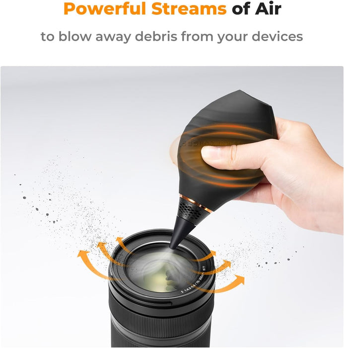 K&F CONCEPT 10-in-1 Professional Cleaning Kit - Air Blower & Nozzles + Cleaning Clothes + Cleaning/ Lens Pen + Cleaning Liquid