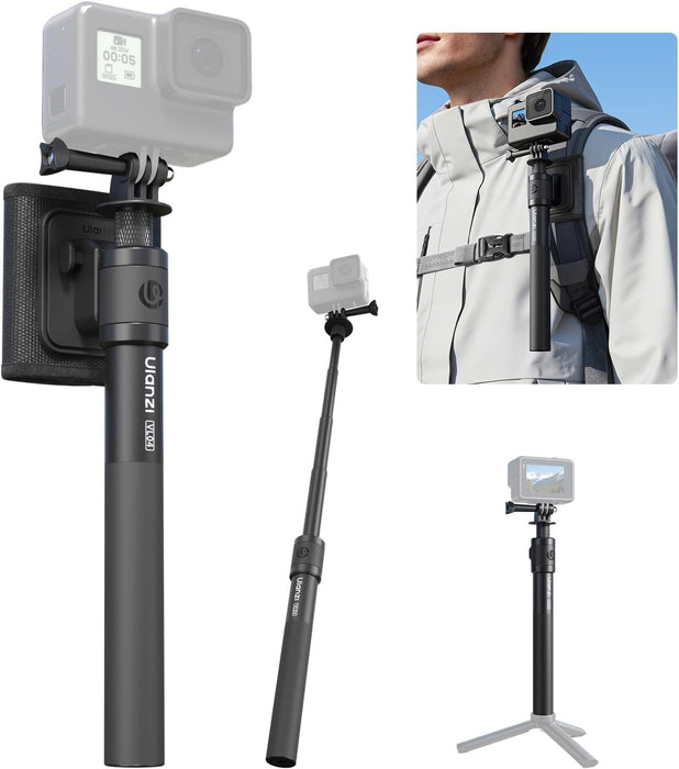 ULANZI VL04 Action Camera Quick Release Selfie Stick & Bag Strap Holder