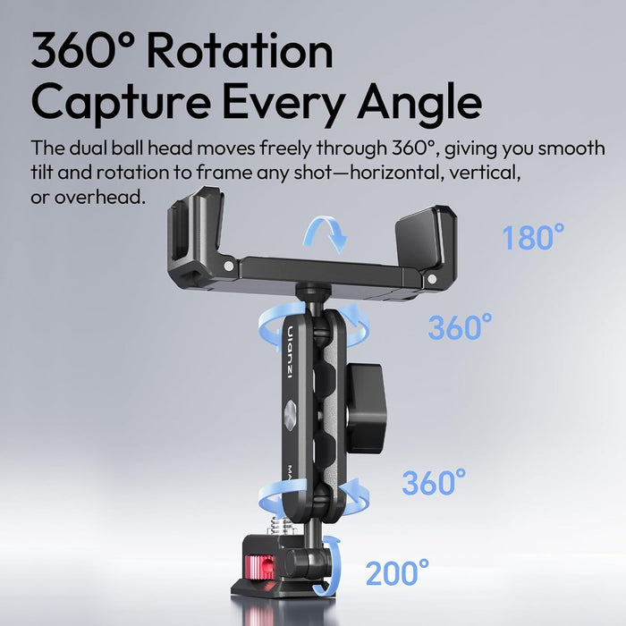 ULANZI MA56 4-in-1 Phone Clamp Mount - Phone Clamp Version