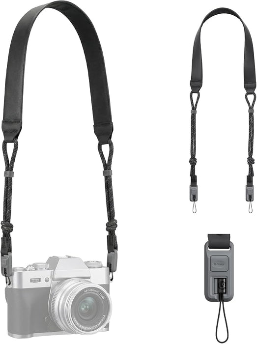 ULANZI CSS2 U-Snap Camera Shoulder Strap(Shadow Black)