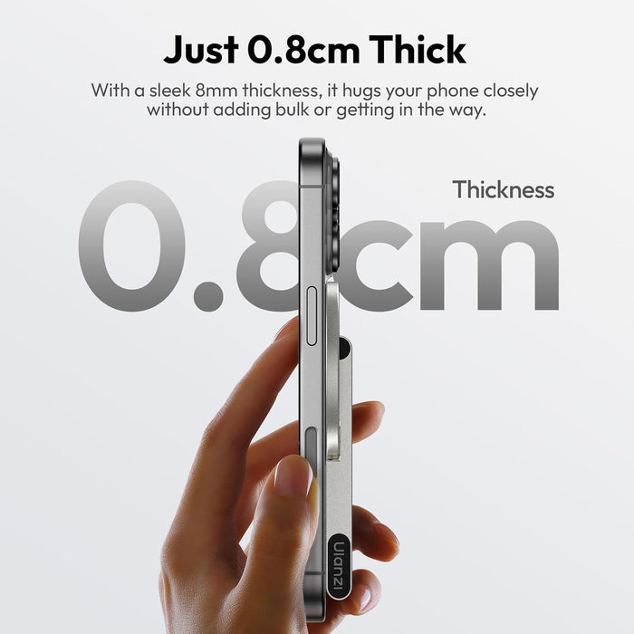 ULANZI MA60 Foldable Magnetic Phone Tripod (Silver)