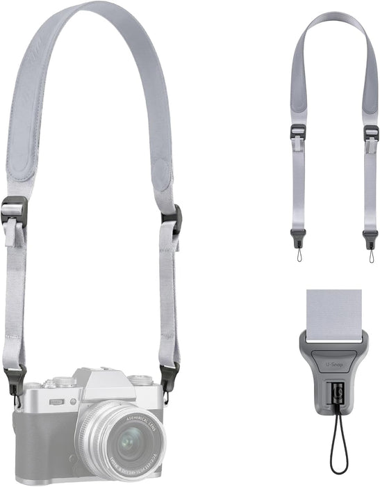 ULANZI CSS1 U-Snap Camera Shoulder Strap (Mercury Silver)