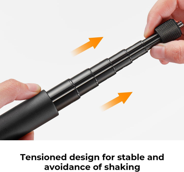 K&F Concept MS07 Invisible Selfie Stick (153cm)