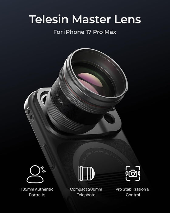 TELESIN Master Lens for iPhone 17 Pro Max