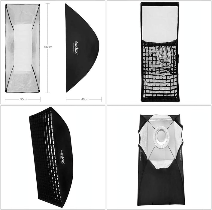 GODOX Rectangular Softbox - 50cm x 130cm (with grid)