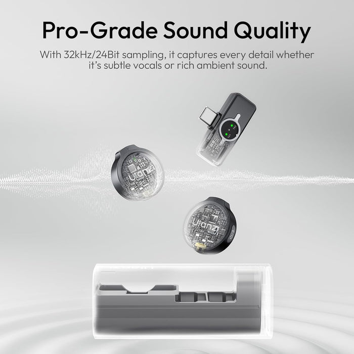 ULANZI A21 Wireless Microphone - for USB-C (Type C)
