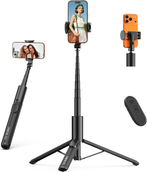 ULANZI SK27 2-in-1 Selfie Stick + Tripod - Phone Clamp Version