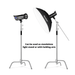 【 673SHOP ESSENTIALS 】3.3m Stainless Steel Heavy Duty C-Stand with 1.28m Boom Arm & 2 pcs Grip Heads for Studio Monolight, Softbox, Reflector - with 1 x Portable Carry Bag (specifically designed for the c-stand) - 673SHOP.com