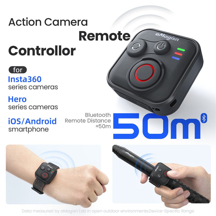 OEM (Generic) Bluetooth Remote for Insta360 / GoPro / iOS / Android