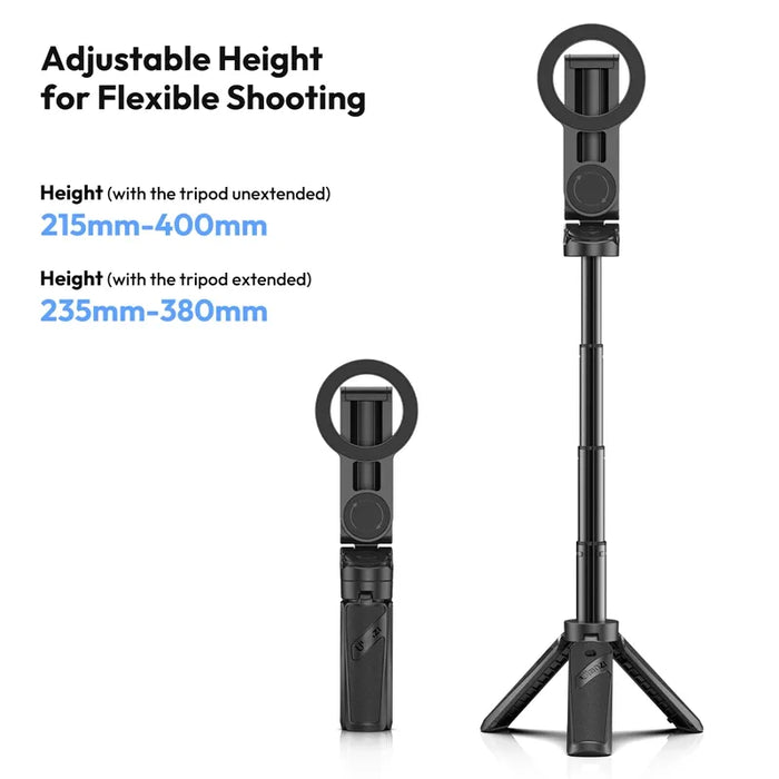 ULANZI JJ03 3-in-1 Magnetic (MagSafe) Phone Tripod with Phone Remote
