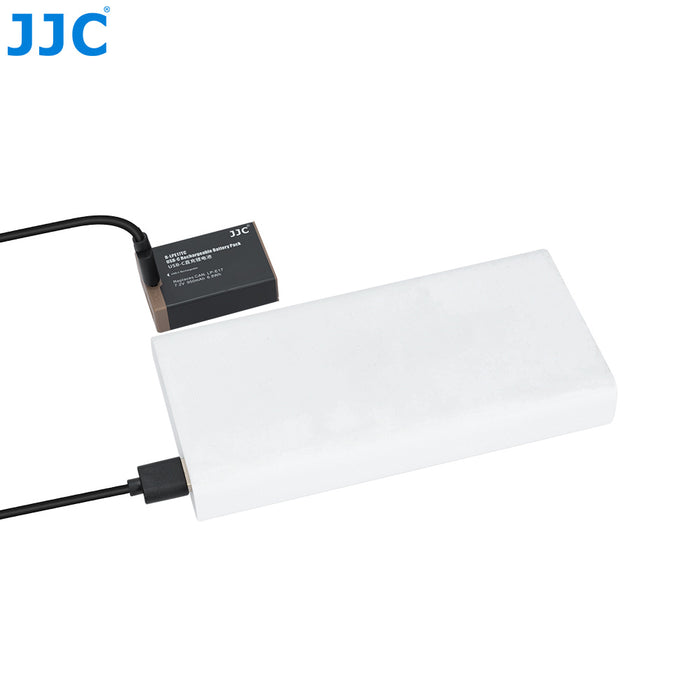JJC Replacement Battery for CAnon LP-E17 with USB-C Charging for Canon EOS RP, Rebel T8i, T7i, T6i, T6s, SL2, SL3, EOS M3, M5, M6 Mark II, 77D, 200D, 750D, 760D, 800D, 8000D