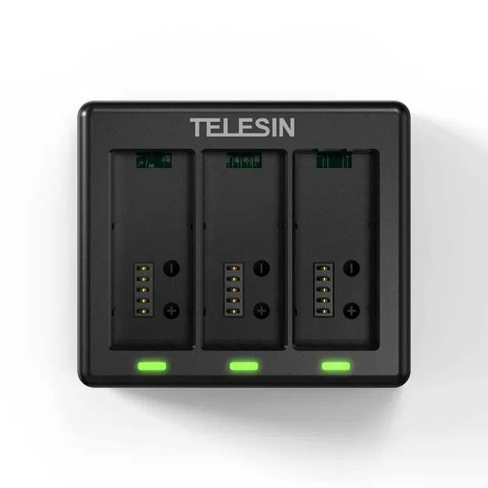 TELESIN Triple Slot Charger for GoPro Hero 13