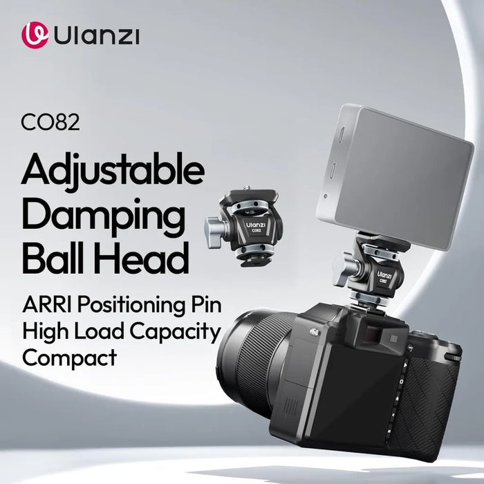 ULANZI C082 Adjustable Damping Swivel & Tilt Camera Monitor Mount