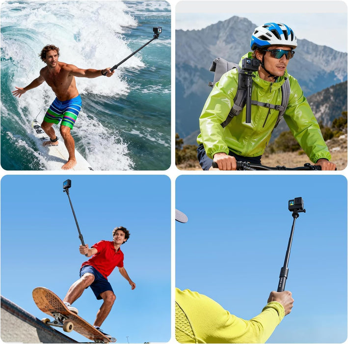 ULANZI VL04 Action Camera Quick Release Selfie Stick & Bag Strap Holder