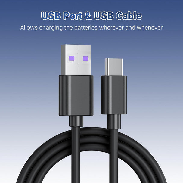 JJC DCH-FZ100TC USB-C Dual Battery Charger for Sony NP-FZ100