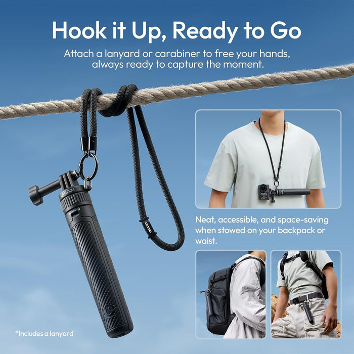 ULANZI MT92 Action Camera 2-in-1 Selfie Stick + Tripod
