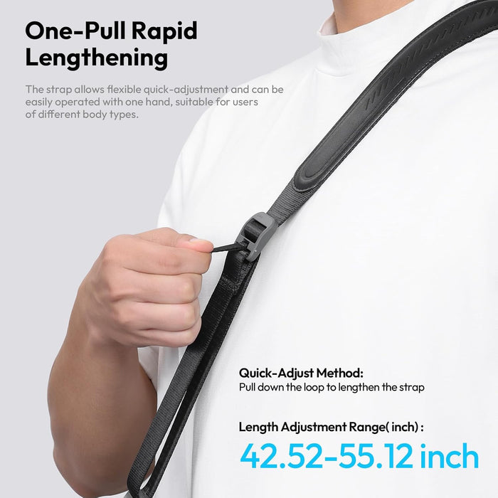 ULANZI CSS1 U-Snap Camera Shoulder Strap (Shadow Black)