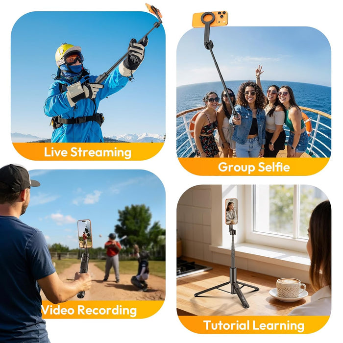ULANZI SK27 2-in-1 Selfie Stick + Tripod - Magnetic Version