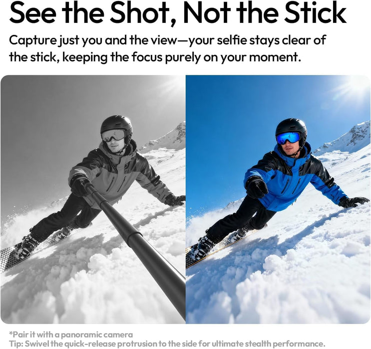 ULANZI VL04 Action Camera Quick Release Selfie Stick & Bag Strap Holder