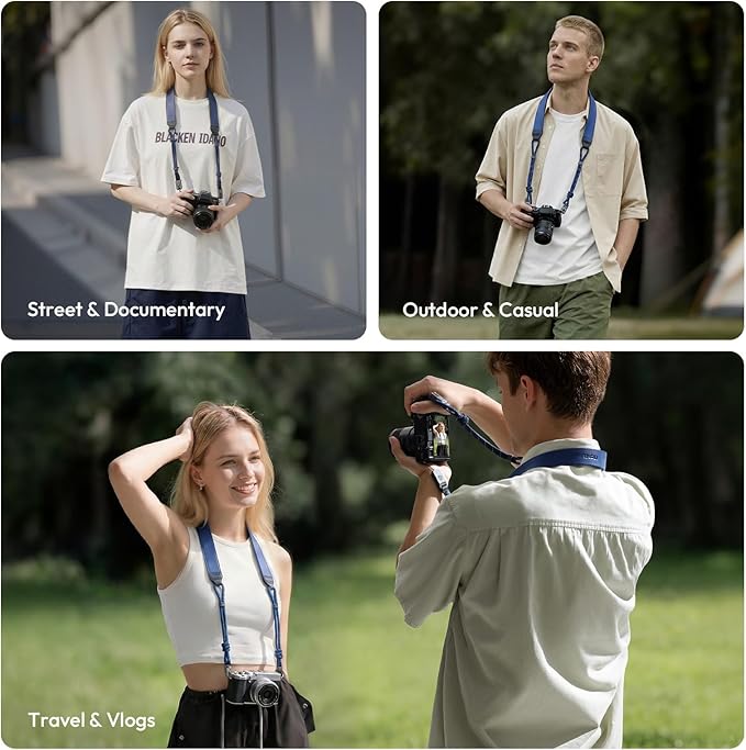 ULANZI CSS2 U-Snap Camera Shoulder Strap (Astral Blue)