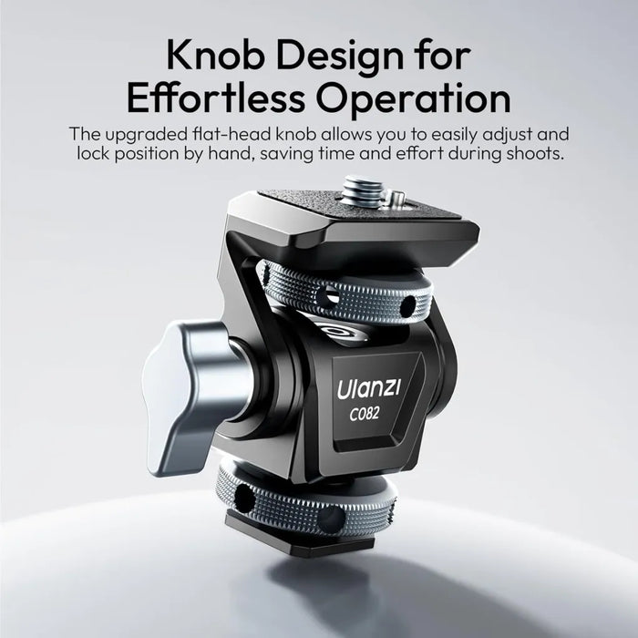 ULANZI C082 Adjustable Damping Swivel & Tilt Camera Monitor Mount