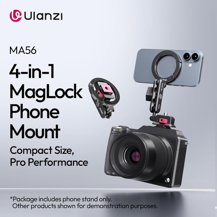 ULANZI MA56 4-in-1 Phone Clamp Mount - Magnetic Version