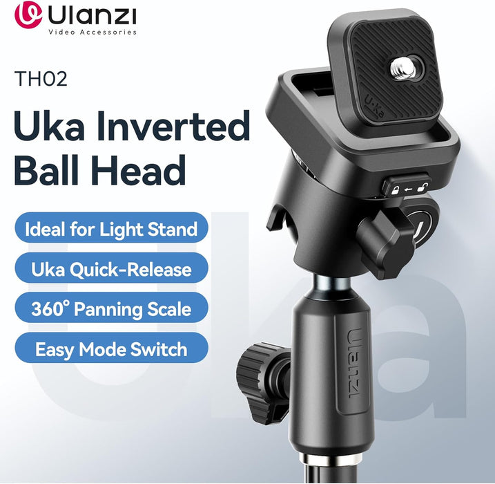 ULANZI TH02 Uka Inverted Ball Head