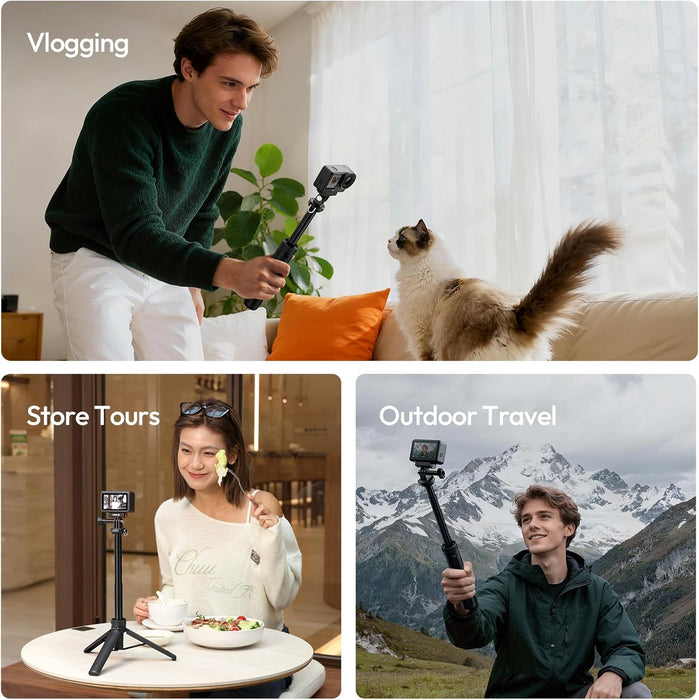 ULANZI MT92 Action Camera 2-in-1 Selfie Stick + Tripod